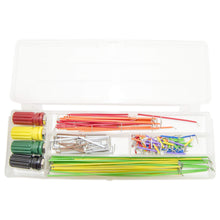 Load image into Gallery viewer, Solderless Breadboard 2390 Tie Points 4 Binding Posts, Includes 140 Jumper Wires
