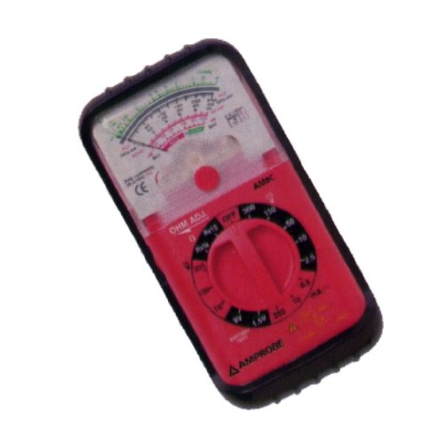 High sensitivity taut band movement | Ohms zero adjust | Battery test function | Fused input | Protective holster included