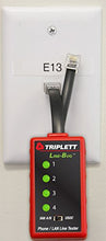 Load image into Gallery viewer, Triplett Line-Bug 4 Telephone and LAN Line Tester - Detect Damaging Currents on RJ11 and RJ45 Lines (9615)
