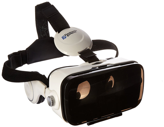 Comfortable Fully Adjustable 3D VR Headset with Stereo Headphones for all 4.7