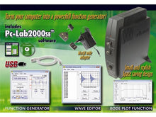 Load image into Gallery viewer, Velleman 2MHz USB PC Function Generator
