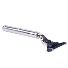 Load image into Gallery viewer, Stainless Steel Shaving Set for Men - Includes Handle, Brush, Bowl, and Stand
