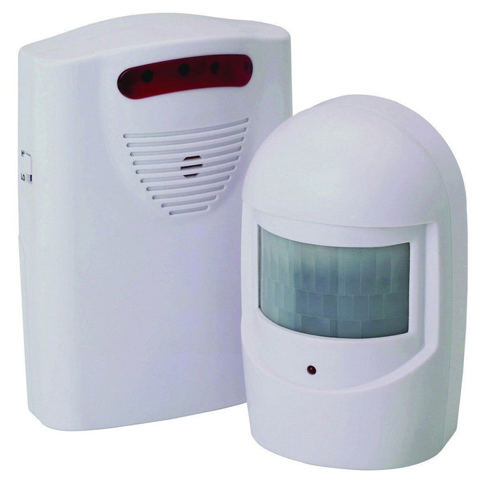 Wireless Driveway Alert System - Battery Operated - Detects Vehicles and People up to 400 Feet Away