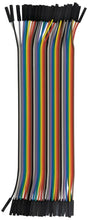 Load image into Gallery viewer, 40-Pin Female to Female Jumper Wire Cable, Dupont F to F, 8-inch Length
