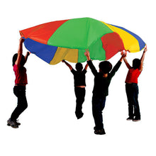 Load image into Gallery viewer, 6&#39; Outside Play Parachute with 8 Handles
