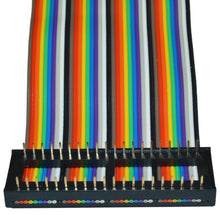 Load image into Gallery viewer, 40 Pin Male IDC Connector Ribbon Cable with Female Socket, 18 Inch
