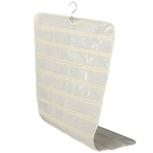 Load image into Gallery viewer, 80 Pocket Hanging Jewelry Organizer (Hanger Included)
