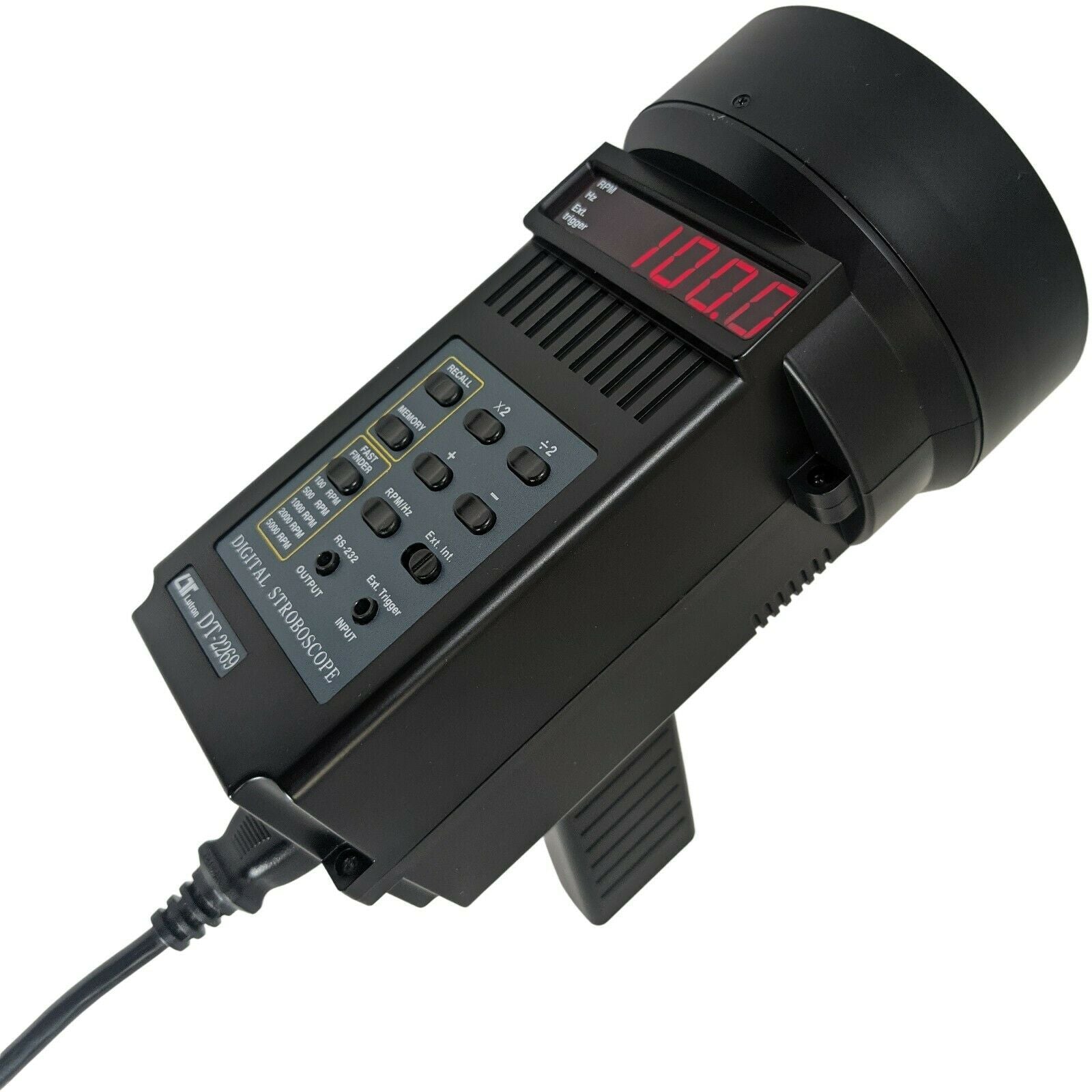 Digital Stroboscope with RS232 Interface, 20 to 10,500 Flashes Per Min ...