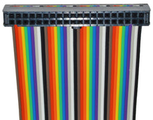 Load image into Gallery viewer, 40 Pin Male IDC Connector Ribbon Cable with Female Socket, 18 Inch
