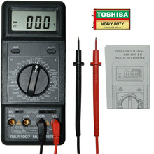 Load image into Gallery viewer, This meter offers all the features of LCR meter and digital multimeter | Features include capacitance, inductance, hfe, audible continuity tester and extra large LCD display. | Comes with carrying case, battery and spare fuse | DC and AC Voltage to 10 Amp | Resistance to 2,000M Ohm
