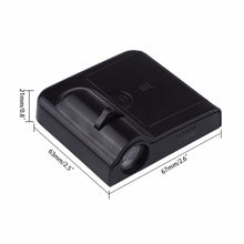 Load image into Gallery viewer, Set of 2 Super Door LED Projector Lights - Wireless, Battery Powered - Automatically Turns on when Car Door is Opened - Courtesy Lighting, Welcome Light
