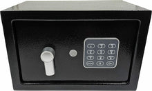 Load image into Gallery viewer, Electronic Safe with Digital Keypad, Program your own 3 to 8 Digit Pin, Includes 2 Emergency Keys and Mounting Bolts, Battery Operated Lock Box
