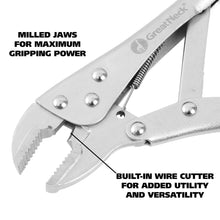 Load image into Gallery viewer, GreatNeck Straight Jaw Locking Pliers, 7 Inch (S7SC)
