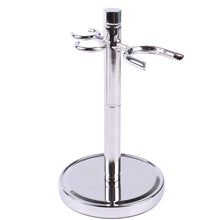 Load image into Gallery viewer, Stainless Steel Shaving Set for Men - Includes Handle, Brush, Bowl, and Stand
